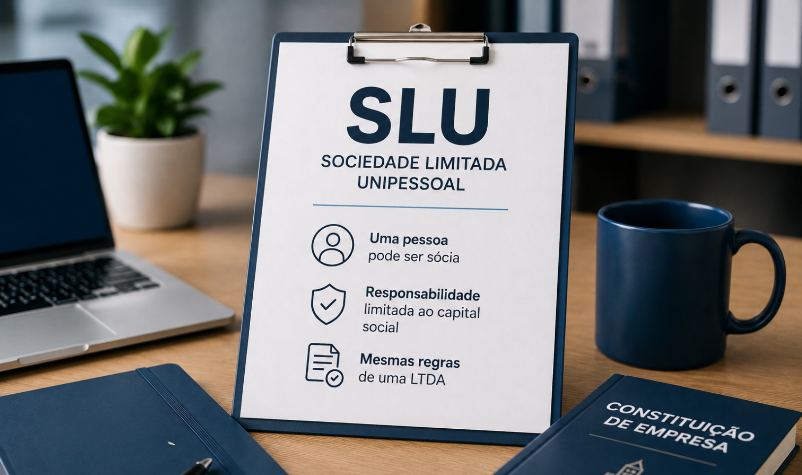 Sociedade Limitada Unipessoal (SLU): o que é e o que muda (com exemplos)